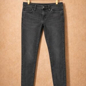 American Eagle Outfitters Charcoal Skinny Jeans 000 Short